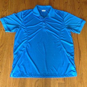 On Tour XL Royal Blue Golf Polo Shirt